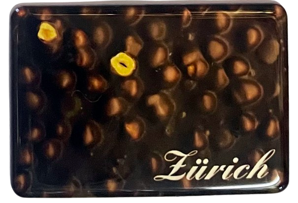 Magnet · Zuerich · Produkt · Schokolade Haselnuss