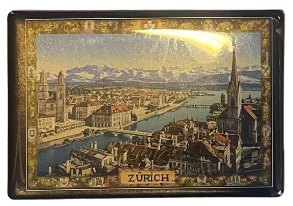 Magnet · Zuerich · Stadtansicht · Fraumuenster Grossmuenster
